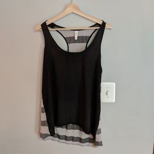 NWT Xhiliration combo black tank